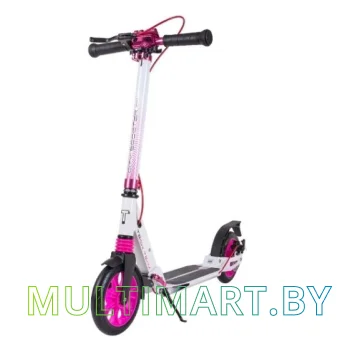 Самокат Tech Team City Scooter Disk Brake 2022 (белый/розовый)
